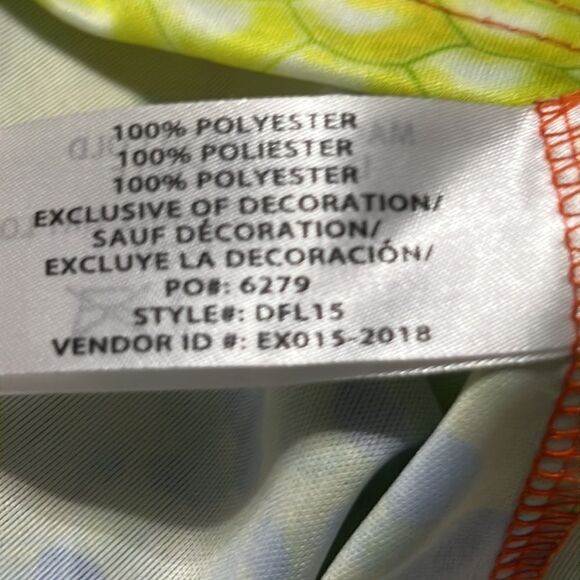 🔥🔥 SPICY TUNA All Over Print Performance Polyester Shirt - EXCELLENT - Sz 2XL - Picture 9 of 9